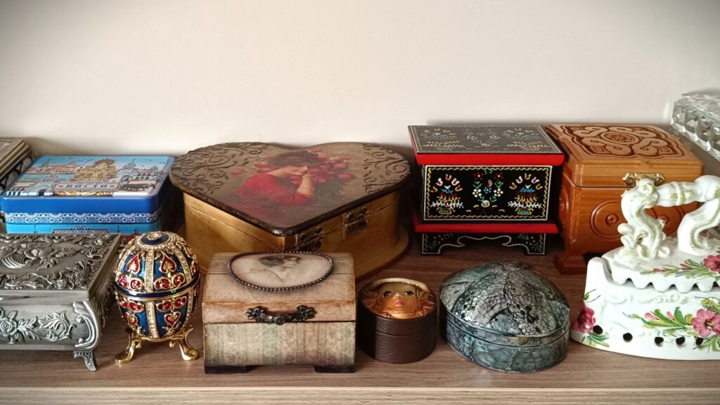 Jewelry boxes collection 